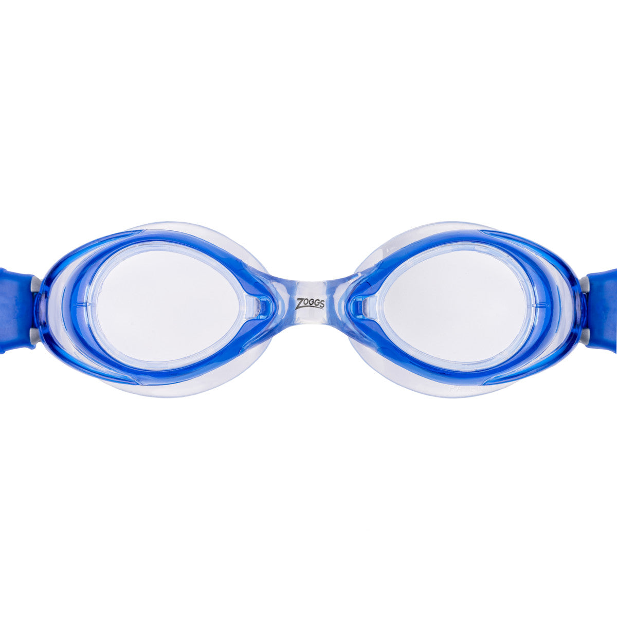 ZOGGS Vision Optical Corrective Goggle משקפת שחייה בצבע כחול/לבן עם עדשות אופטיות שקופה