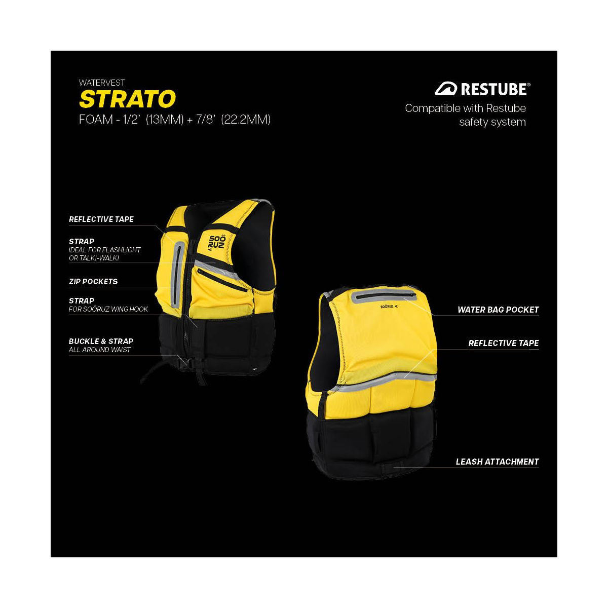 SOORUZ Watervest STRATO אפוד ציפה להרפתקאות ארוכות