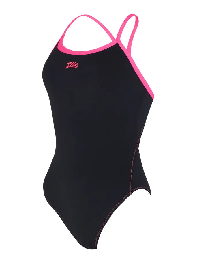 ZOGGS Womens Blaze Skyback One Piece Swimsuit בגד ים שלם לנשים