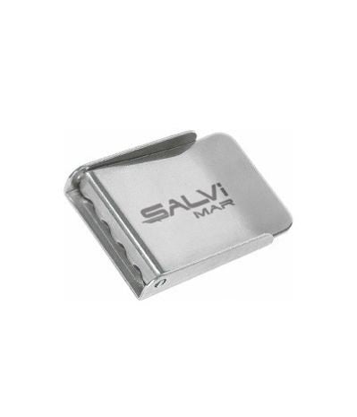 אבזם נירוסטה לחגורה SalviMar - דוגית