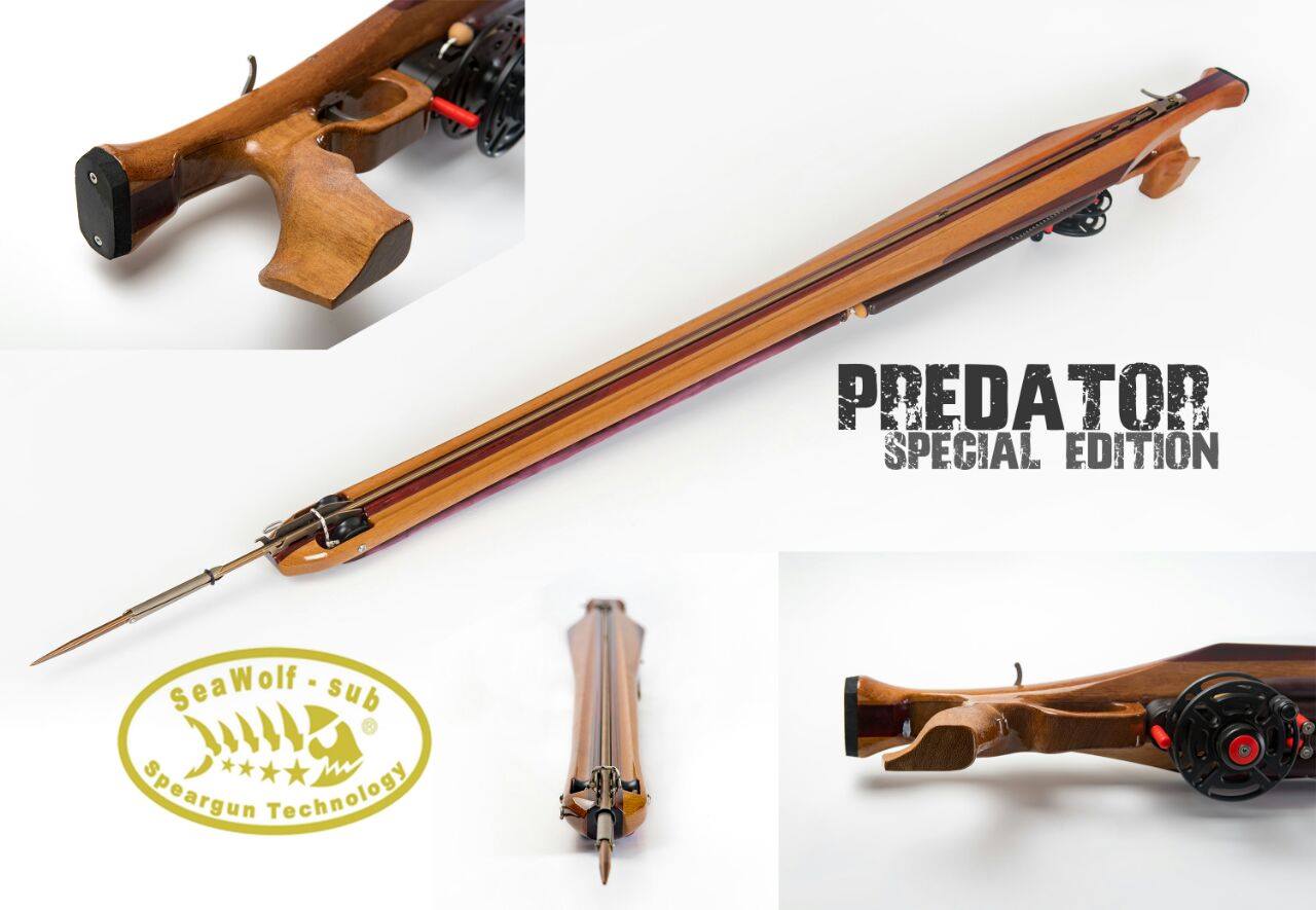 רובה עץ Seawolf Sub Predator Rollergun - דוגית