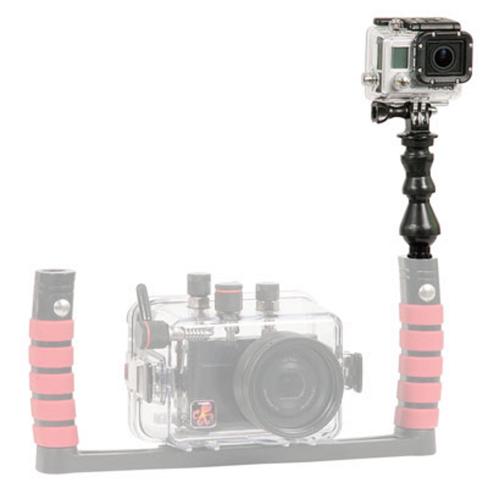 זרוע חיבור GOPRO לידיות מגשי Ikelite - דוגית