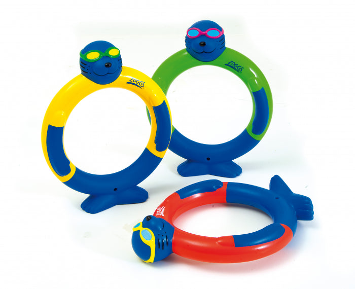 ZOGGS Zoggy Dive Rings משחק בריכה - דוגית