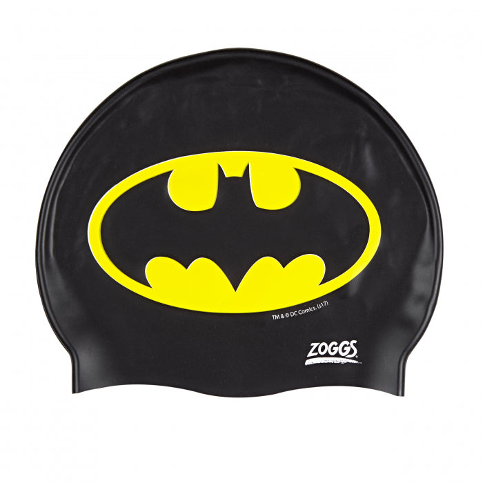 ZOGGS DC Super Heroes Junior Silicone Swim Cap כובע שחייה גיבורי על - דוגית
