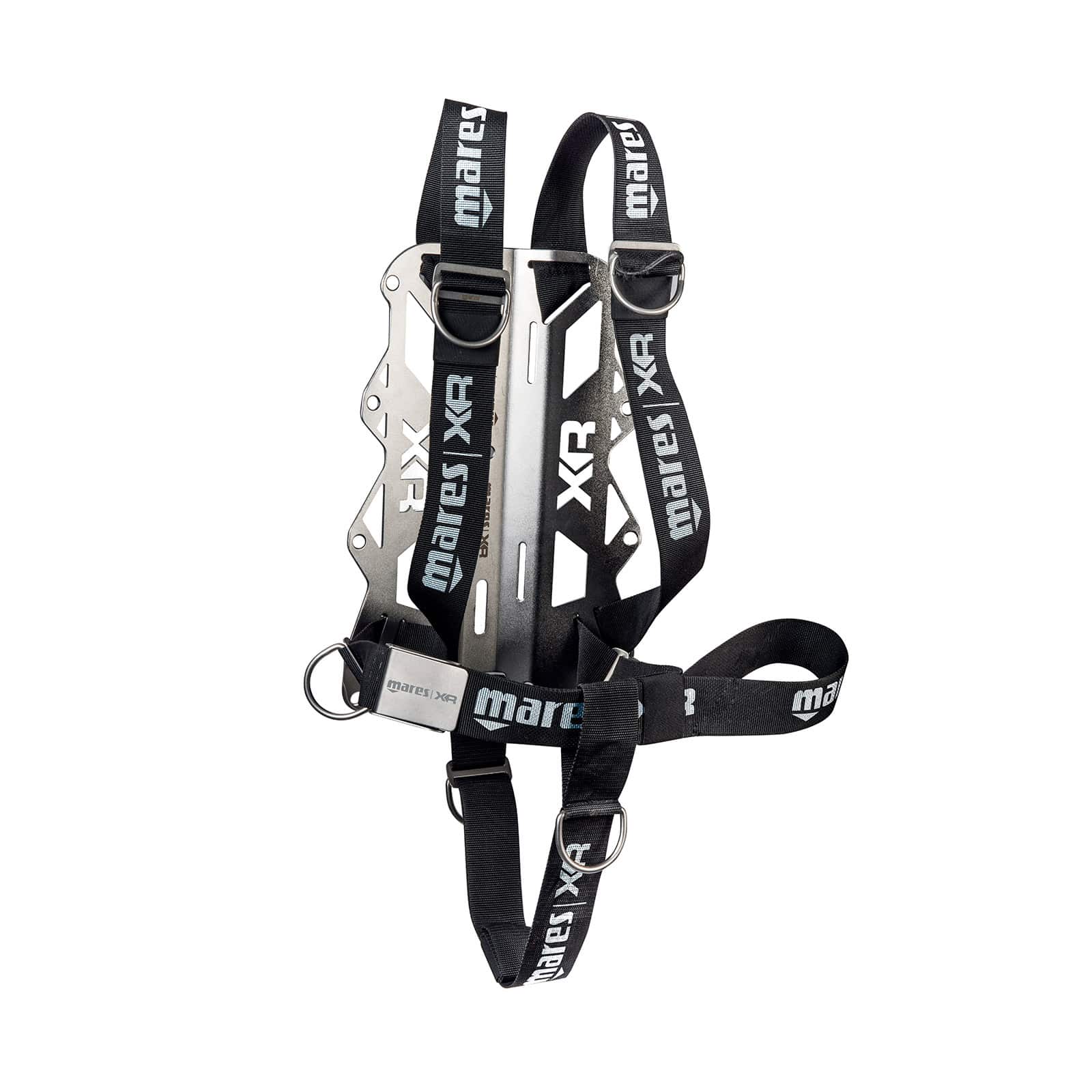 סט רתמה ופלטת גב פלדת אל-חלד Mares XR HEAVY DUTY COMPLETE MOUNTED SYSTEM - דוגית