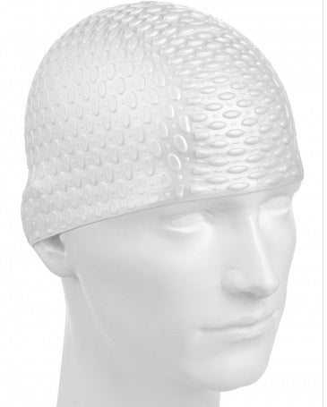 כובע שחיה - Mad Wave Silicone Cap Bubble - דוגית