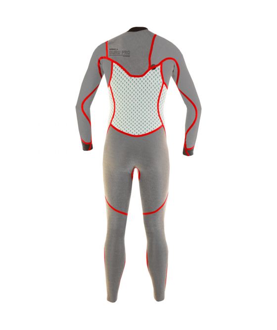 SOORUZ Combinaison Guru Pro 2/2 Zip-Free Oysterprene חליפת גלישה לגברים 2/2 מ"מ ללא רוכסן 2022