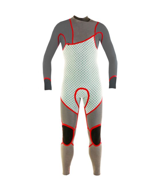 SOORUZ Combinaison Guru Pro 2/2 Zip-Free Oysterprene חליפת גלישה לגברים 2/2 מ"מ ללא רוכסן 2022