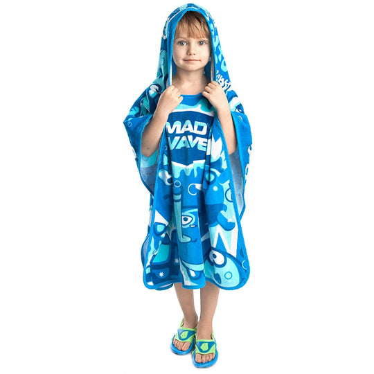 מגבת פונצ'ו לילדים BUBBLES Mad Wave