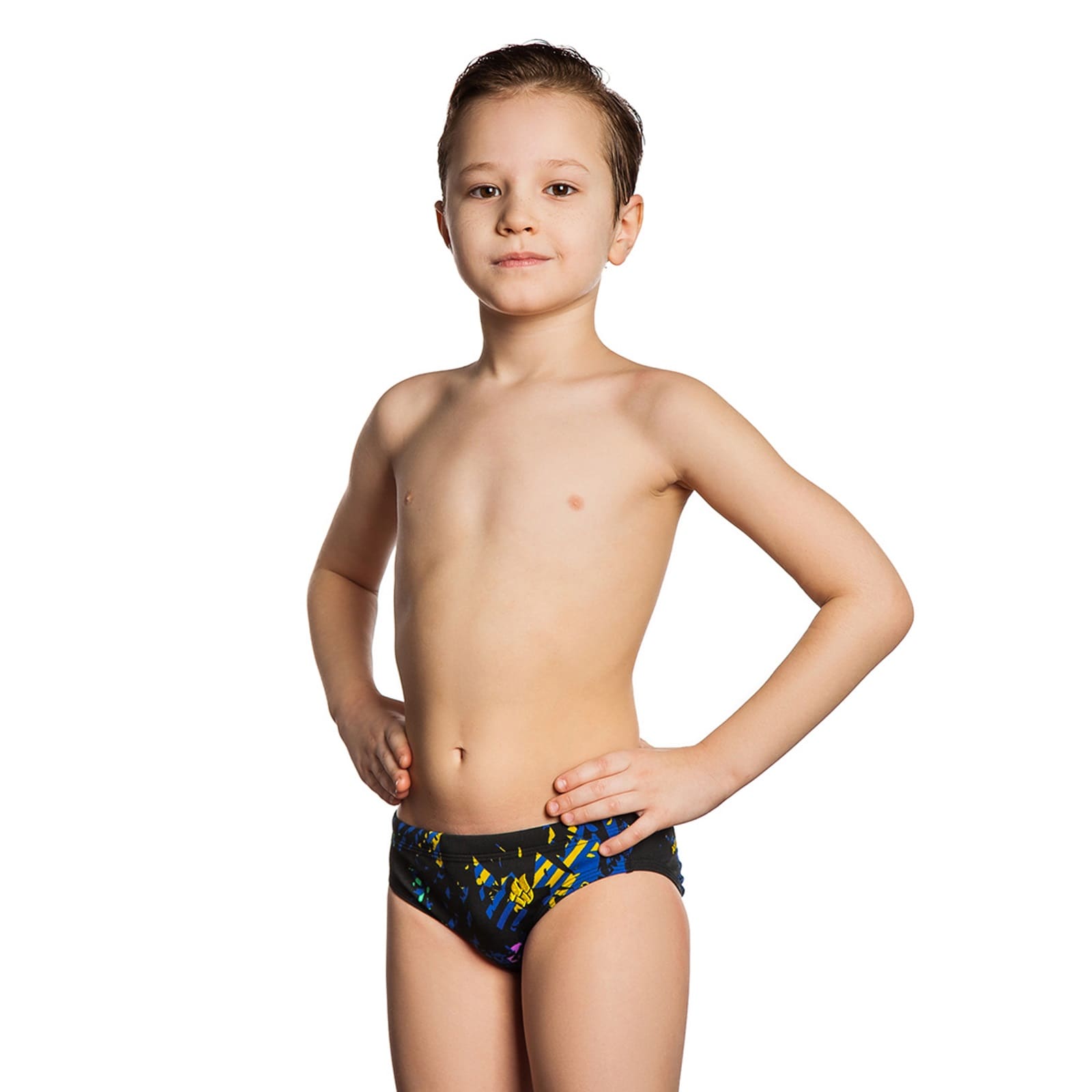 בגד-ים קצר לבנים Mad Wave Galaxy Classic - דוגית