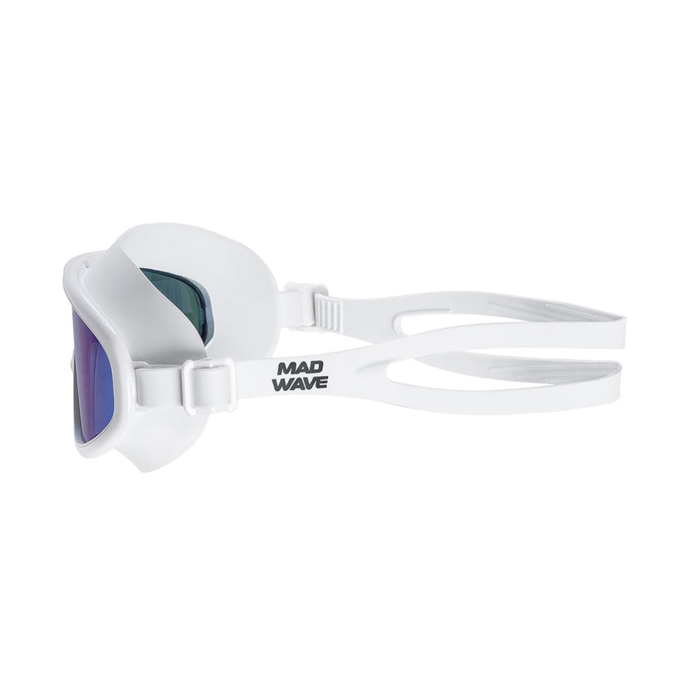משקפת שחיה Mad Wave Target White - דוגית