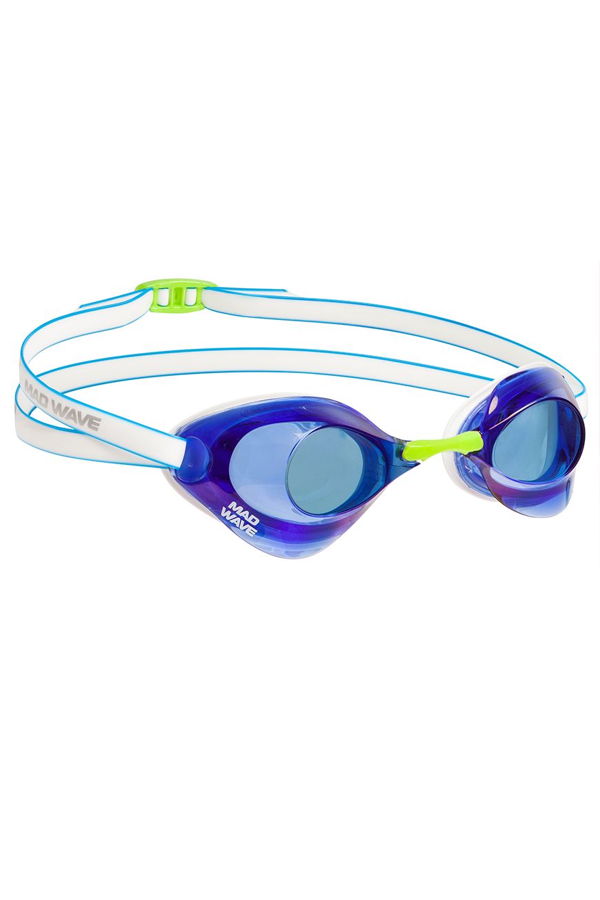 MAD WAVE Racing goggles Turbo Racer Rainbow II משקפת שחייה