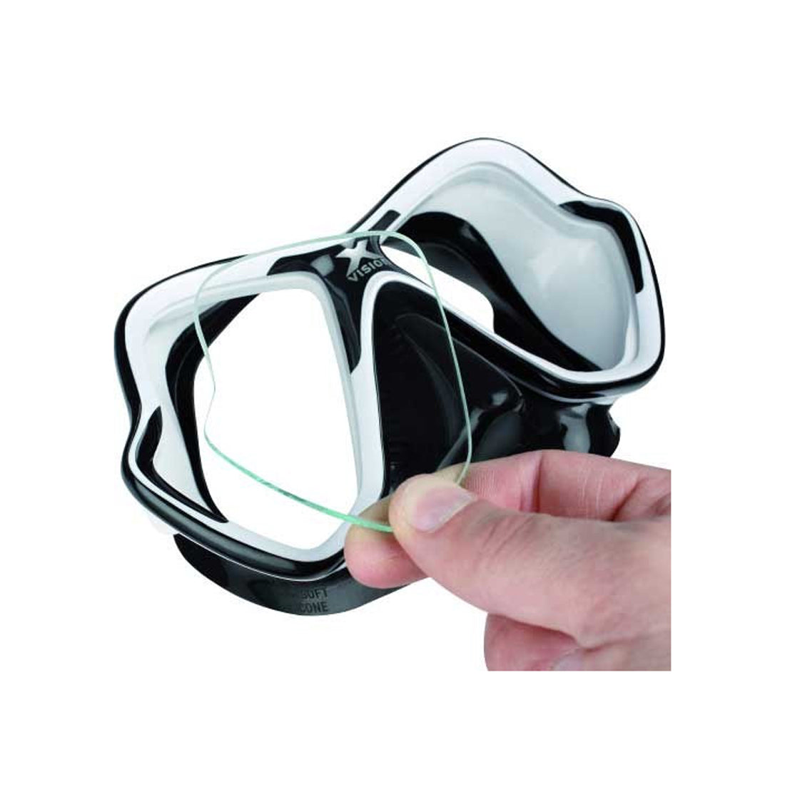 MARES X-Vision & Liquidskin עדשה אופטית למסיכות צלילה