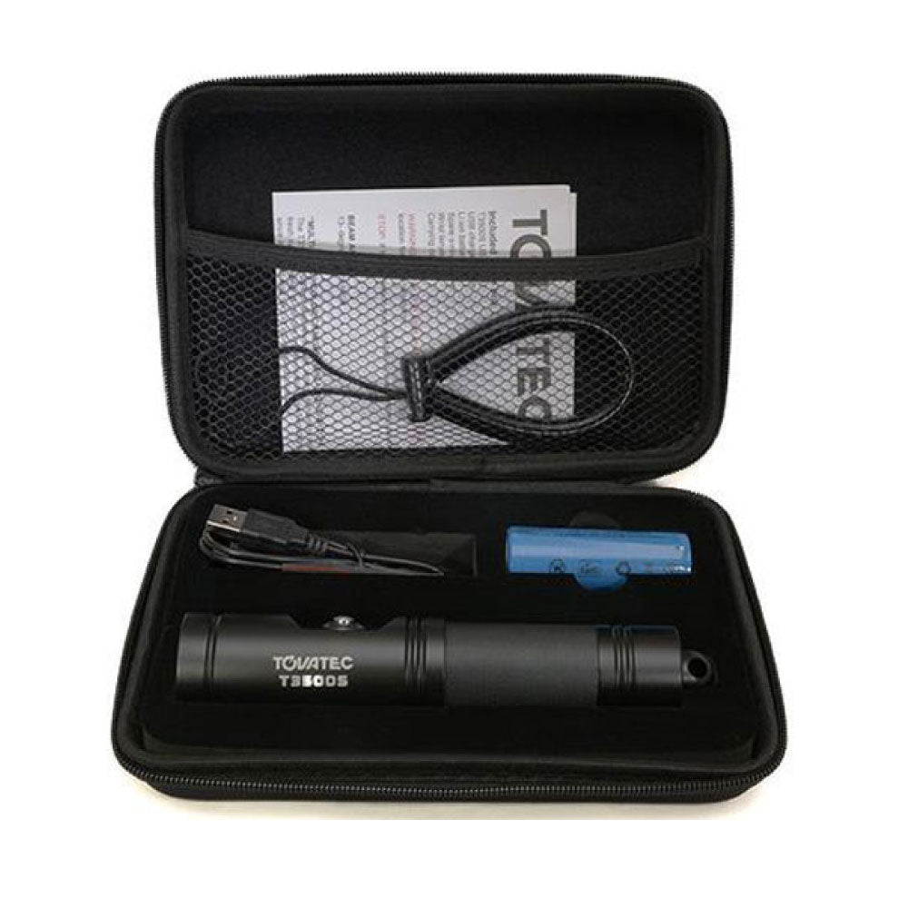 פנס צלילה קומפקטי Tovatec 3500 Spot Light - דוגית