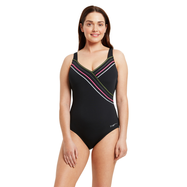 ZOGGS Suffolk Concealed Underwire בגד ים שלם גב פתוח לנשים 2022 - דוגית