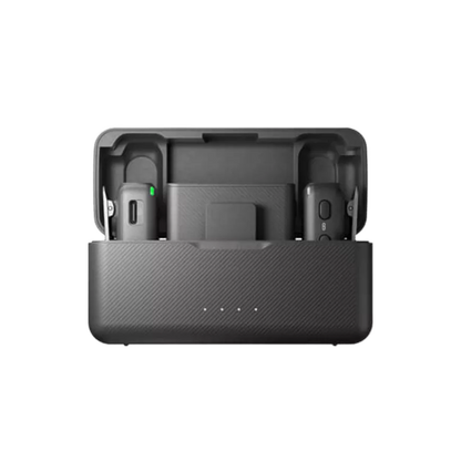 DJI Mic 2 (2TX + 1RX) ערכת שני מיקרופונים אלחוטים