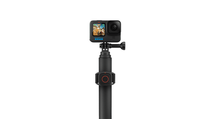 GOPRO Extension Pole + Waterproof Shutter Remote מוט סלפי + שלט רחוק עמיד במים למצלמות אקסטרים גופרו