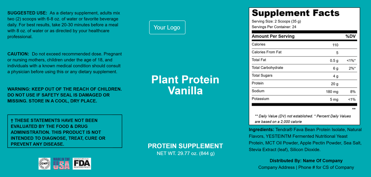 ADVANCED PLANT PROTEIN VANILLA