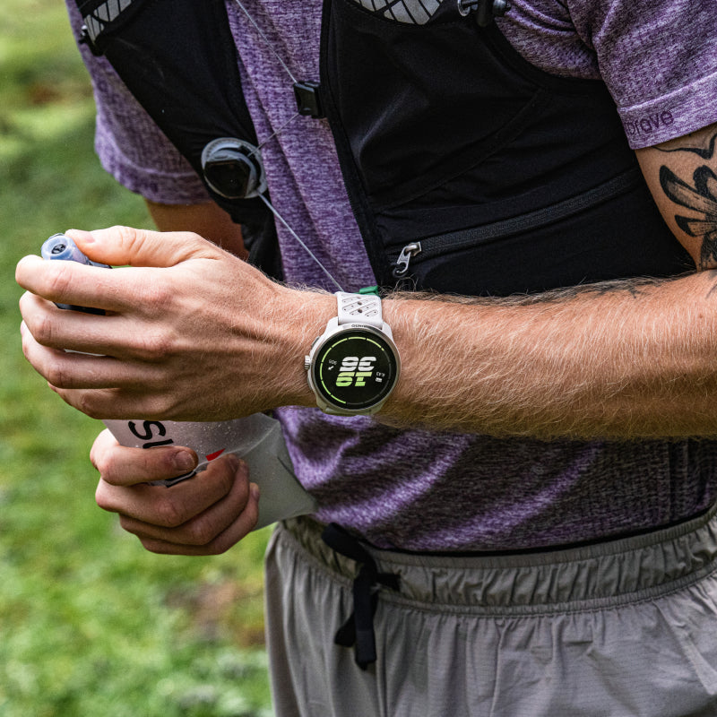 SUUNTO Race 3S Titanium Feather שעון ספורט וכושר בצבע אפור