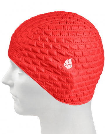 MAD WAVE Candy Bubble Cap כובע שחייה עם בועות סיליקון