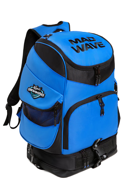 MAD WAVE Backpack Mad Team תיק גב לציוד שחייה וטריאתלון - דוגית
