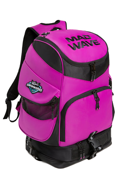 MAD WAVE Backpack Mad Team תיק גב לציוד שחייה וטריאתלון - דוגית