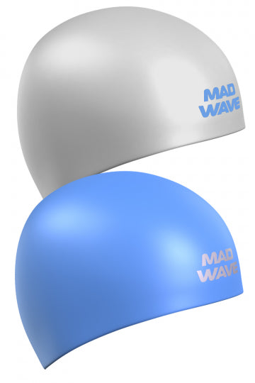 MAD WAVE Reverse Champion Swimming Cap כובע שחייה דו צדדי מסיליקון
