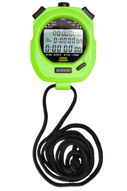 MAD WAVE Stopwatch SW-100 memory שעון עצר סטופר
