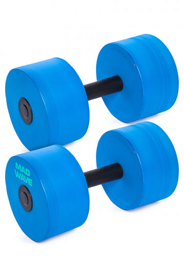 MAD WAVE Dumbbells Basic Round זוג משקולות אקווה אירובי