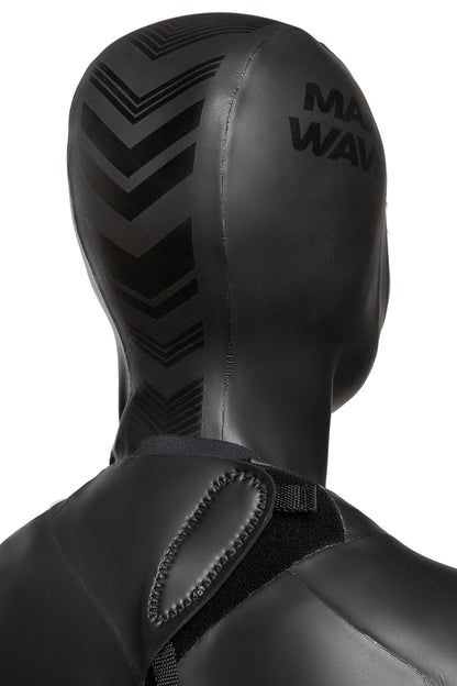 MAD WAVE OPNWTR Neo Therm Gdskn Hood כובע נאופרן תרמי עם חצאית לשחייה בעובי 2/3 מ"מ