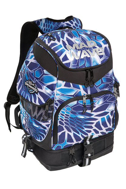 MAD WAVE Backpack Mad Team תיק גב צבעוני לציוד לשחייה וטריאתלון