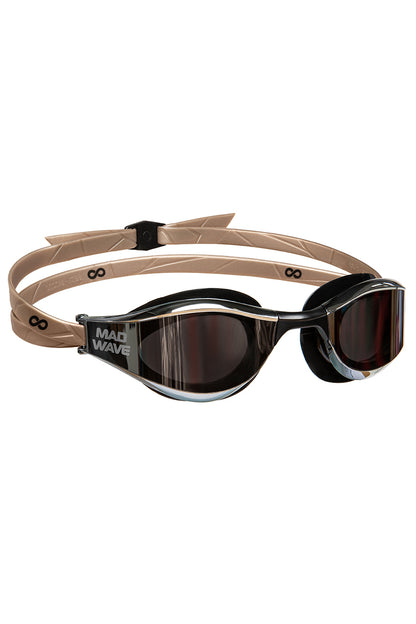 MAD WAVE Aqua fusion Nano mirror משקפת שחייה עם עדשות מראה