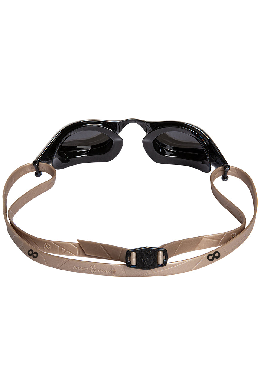 MAD WAVE Aqua fusion Nano mirror משקפת שחייה עם עדשות מראה