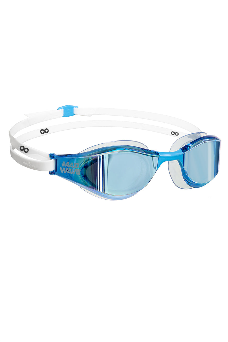 MAD WAVE Aqua fusion Nano rainbow משקפת שחייה