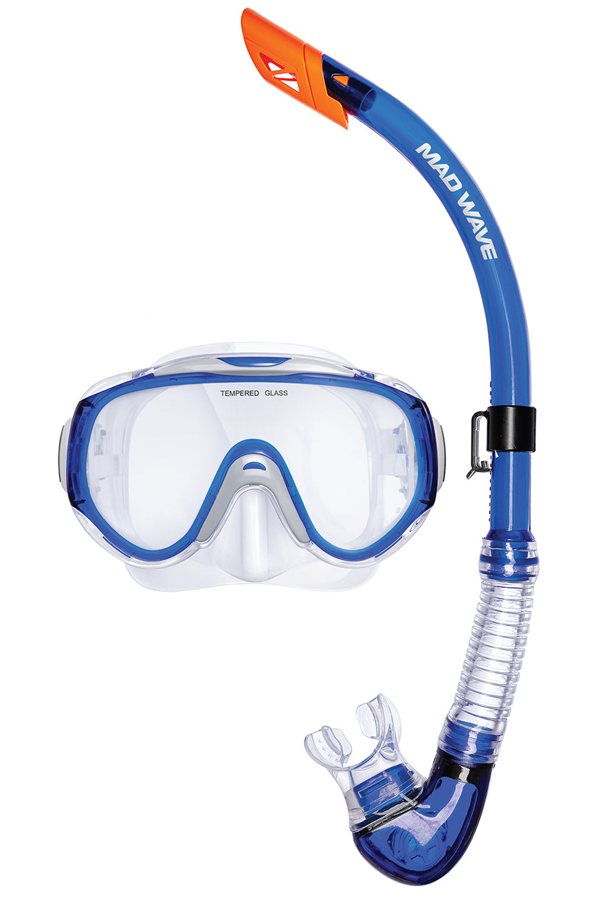 MAD WAVE Snorkel Set סט שנורקל ומסיכה