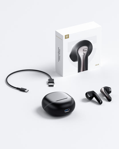SOUNDPEARS Air5 אוזניות כפתור עם ביטול רעשים אקטיבי