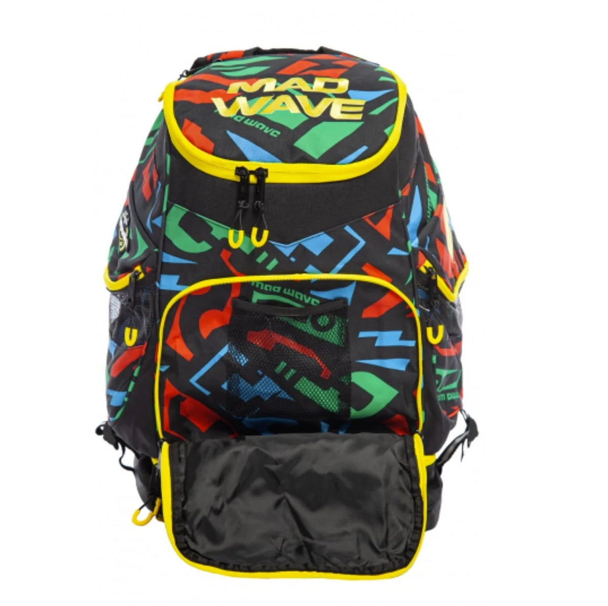 MAD WAVE Backpack Mad Team תיק גב צבעוני לציוד לשחייה וטריאתלון