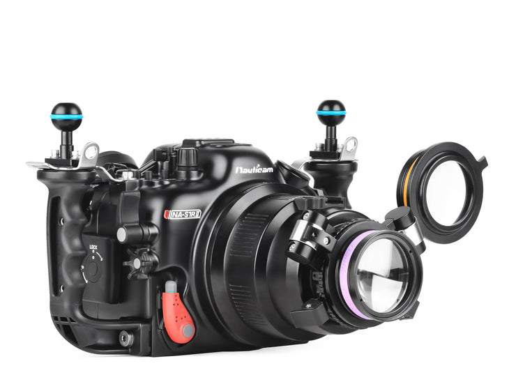 NAUTICAM NA-S1RII Housing for Panasonic Lumix S1R II Camera 17722 מארז תת ימי למצלמת Lumix S1R II מבית פנסוניק