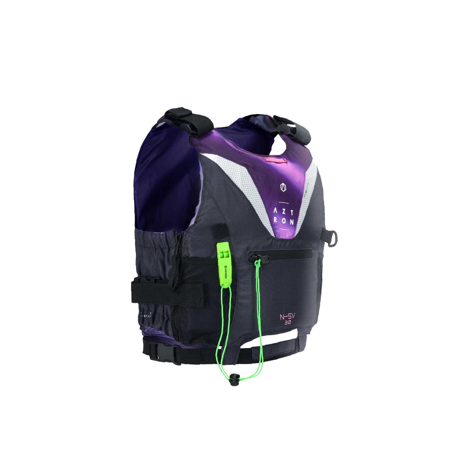 AZTRON N-SV 3.0 Nylon Safety Vest Women אפוד ציפה לנשים עם רוכסן צידי