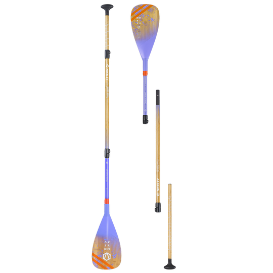 AZTRON PHASE Bamboo Carbon משוט קרבון/במבוק 3 חלקים