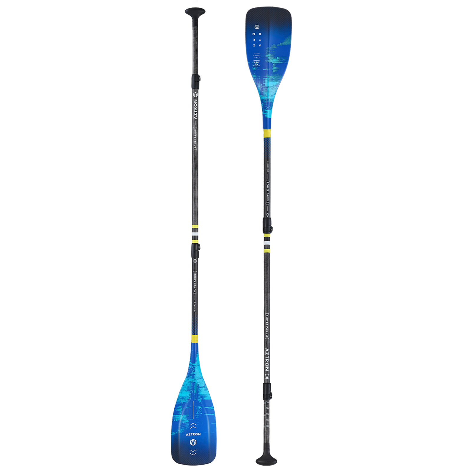 AZTRON POWER Carbon 70 משוט קרבון 3 חלקים - דוגית