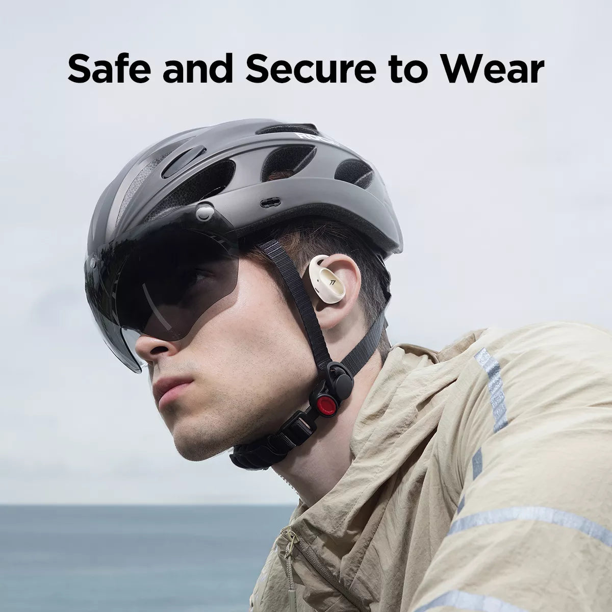 1MORE FIT SE Open Earbuds S31 אוזניות ספורט בטכנולוגיית אוזן פתוחה בצב ...