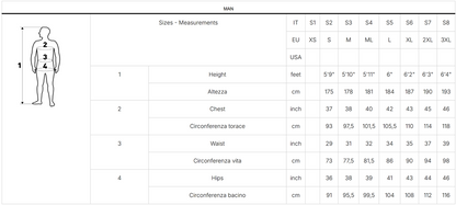 MARES Flexa 8/6 חליפת צלילה לגברים בעובי 8/6 מ"מ