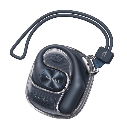 1MORE S10s Open Ear Earbuds אוזניות אלחוטיות בטכנולוגיה אוזן פתוחה בצבע שחור