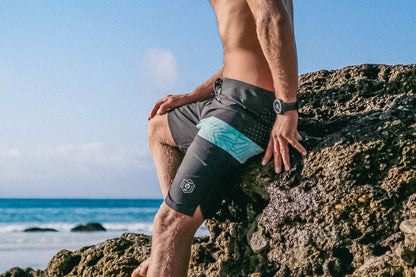 AZTRON SHADOW Men's Boardshort 20' בגד ים מכנס גלישה לגברים באורך 20 אינץ - דוגית