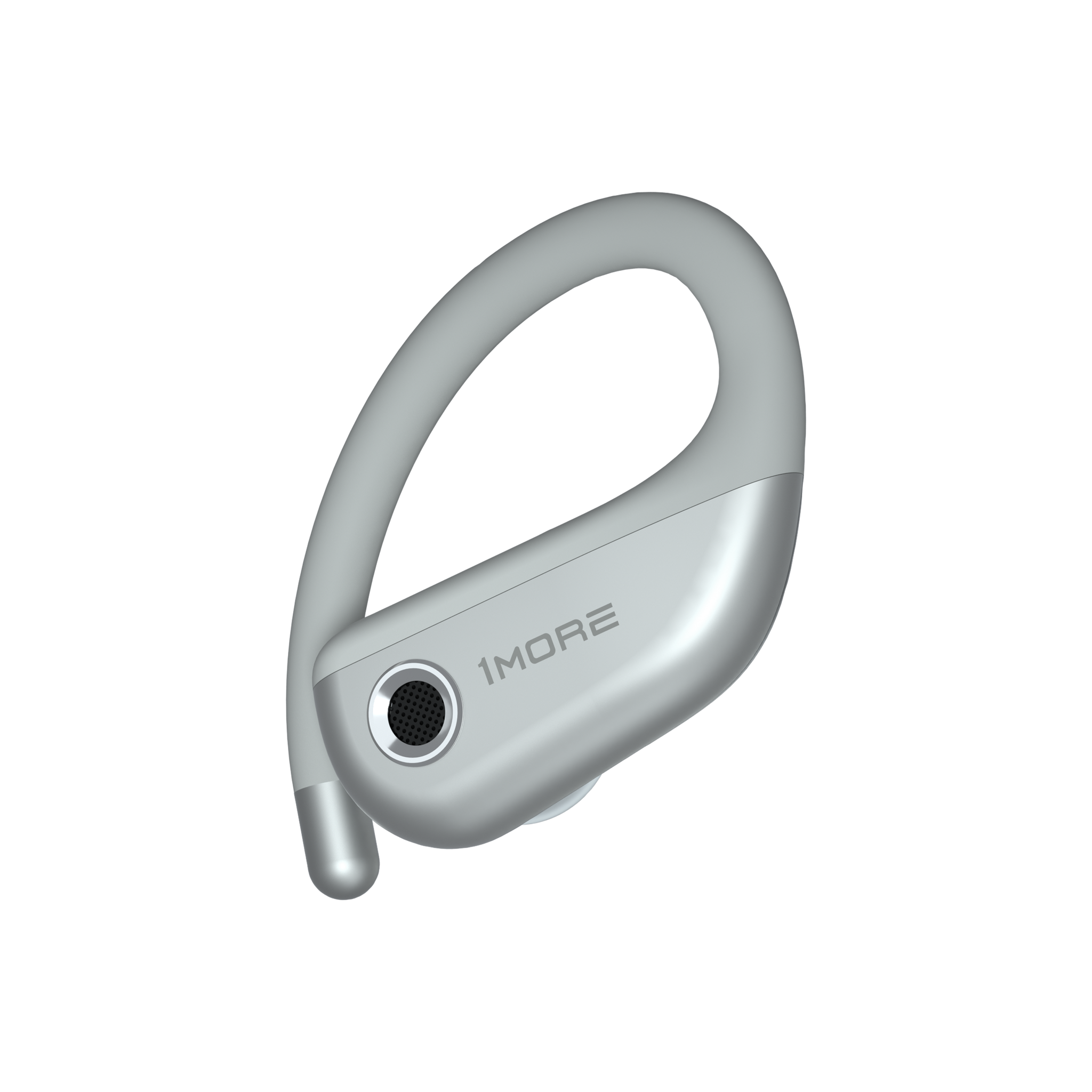 1MORE FIT Open Earbuds S50 אוזניות ספורט בטכנולוגיית אוזן פתוחה בצבע כסף