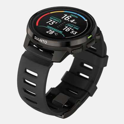 טרייד אין - SUUNTO Ocean All Black שעון כושר ומחשב צלילה מתקדם בצבע שחור