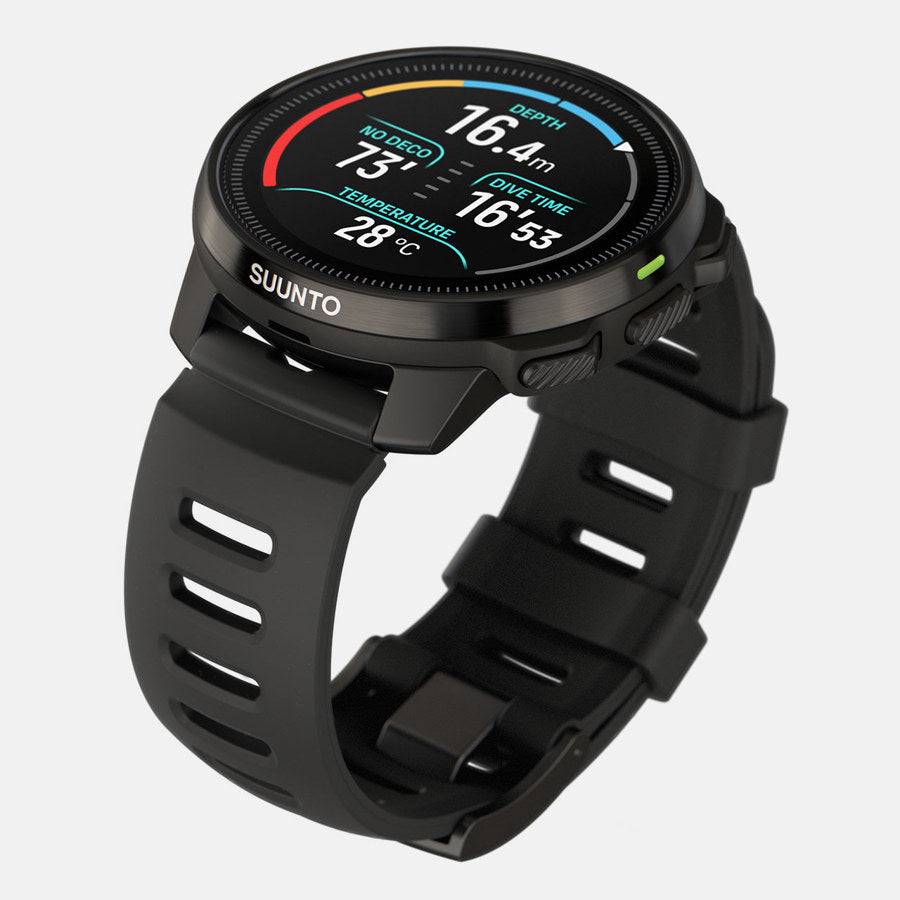 טרייד אין - SUUNTO Ocean All Black שעון כושר ומחשב צלילה מתקדם בצבע שחור