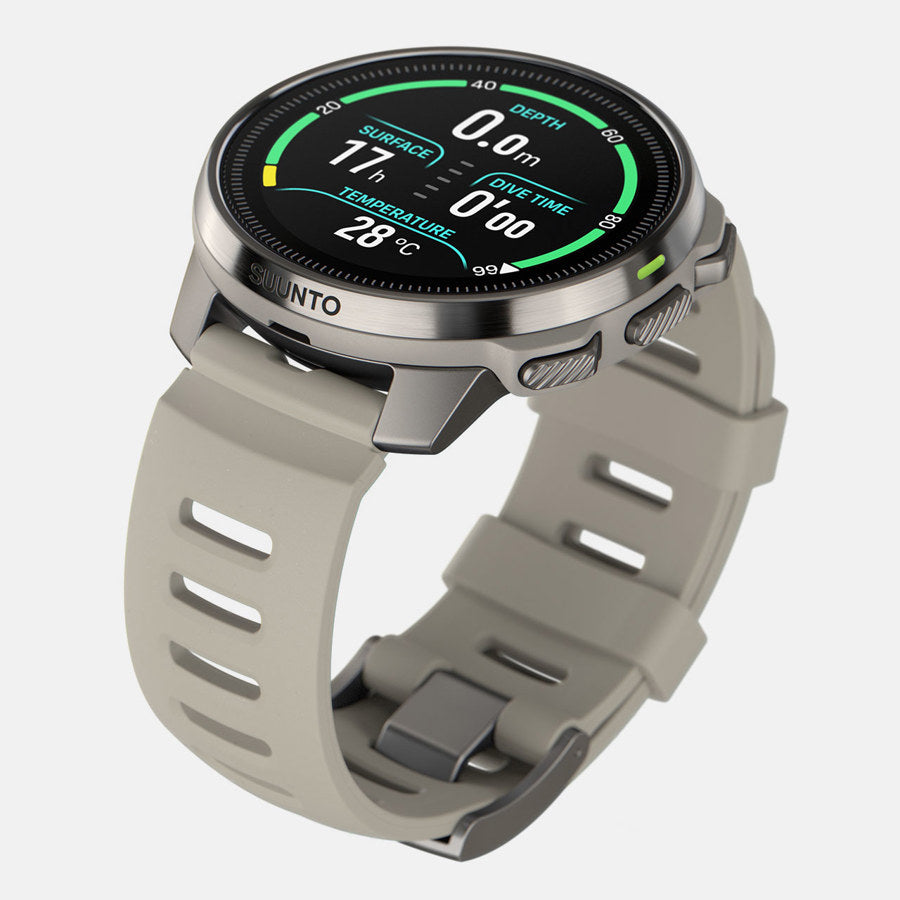 טרייד אין - SUUNTO Ocean Sand שעון כושר ומחשב צלילה מתקדם בצבע חול