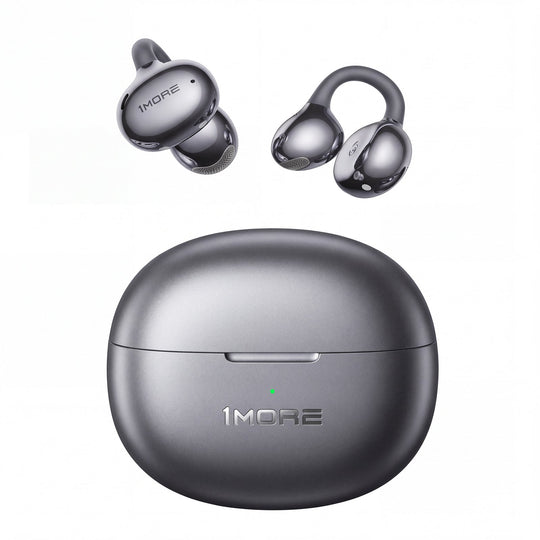 1MORE S20 Ultra Open Ear Clip-On Earbuds אוזניות קליפס אלחוטיות בצבע שחור